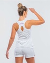 Top Siux Jacquard Blanca Mujer