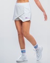 Falda Siux Jacquard Blanca