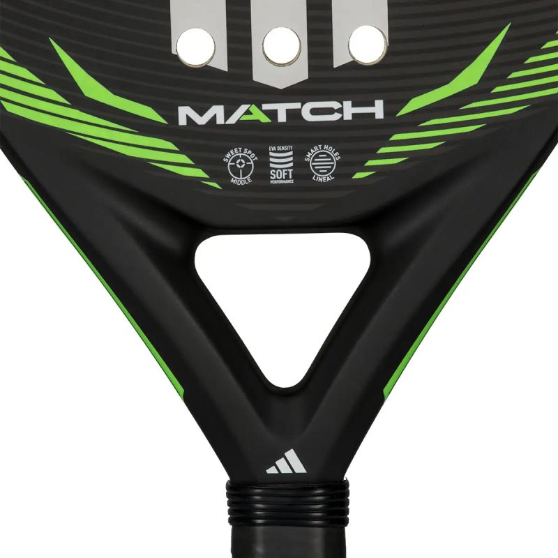 Pala Adidas Match Black/Green 2026
