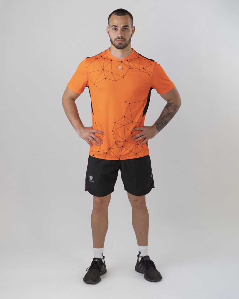 Camiseta Cartri Man Dormunt Orange/Black