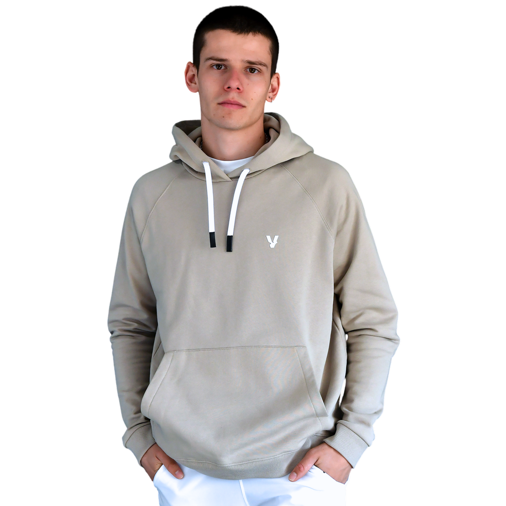 Hoodie Volt beige V4