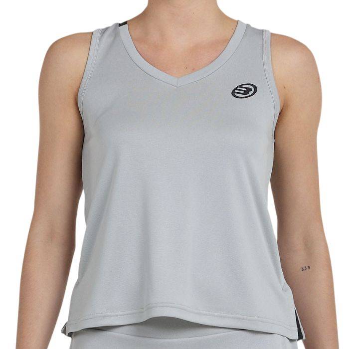 Camiseta Bullpadel Diles Gris 290 Mujer