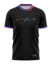 Camiseta Heroes Vanity Uomo Negro