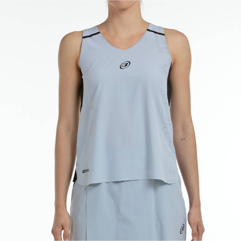 Camiseta Tirantes Bullpadel Mujer Lleva 501 Hormigon