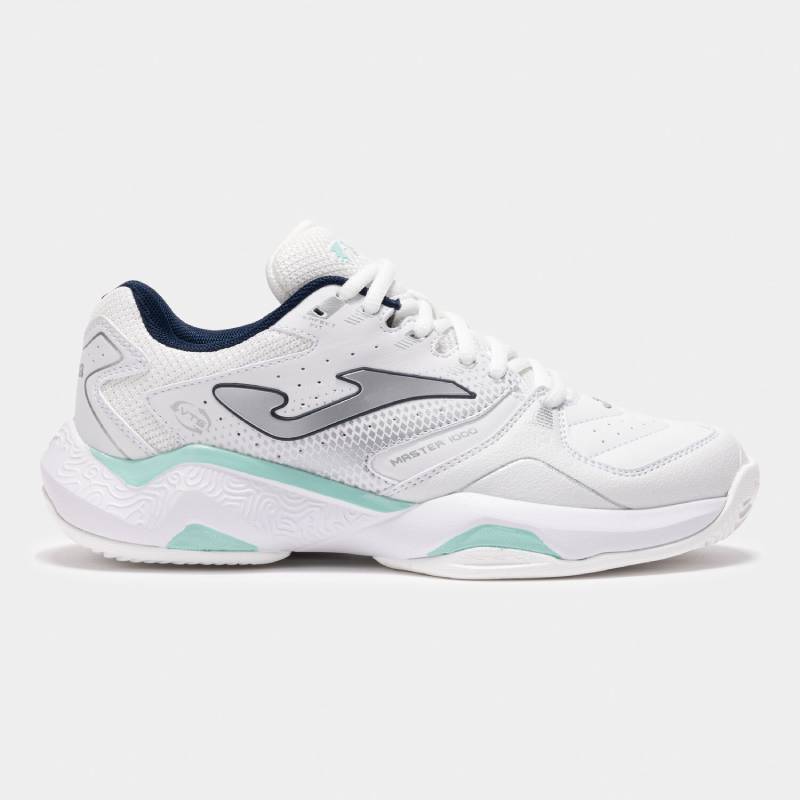 Zapatilla Joma Master 1000 Lady 2542 White/Turquoise