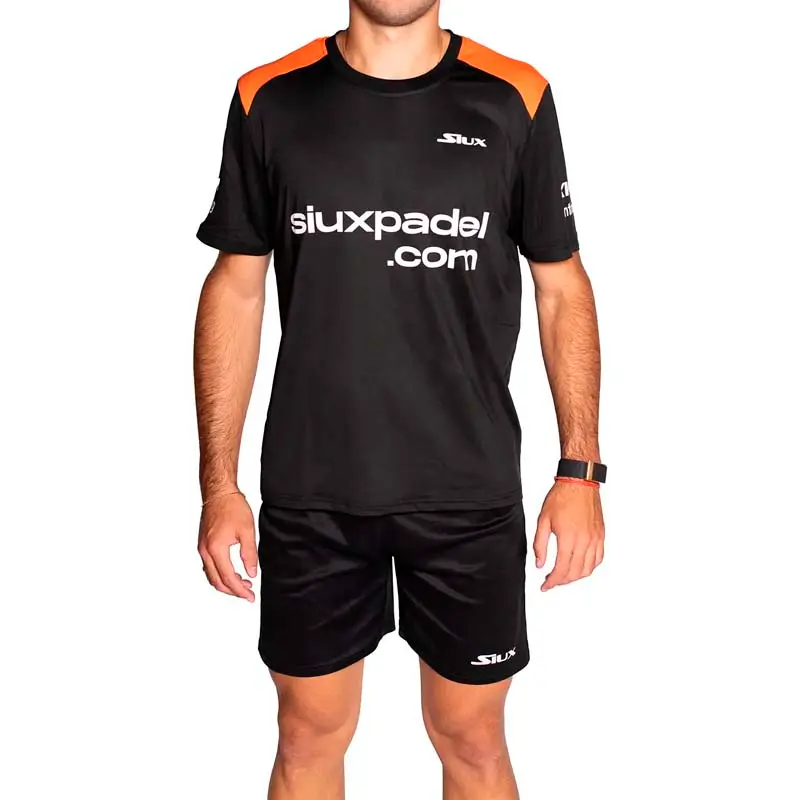 Camiseta Siux Fenix Leo Oficial Negra S25