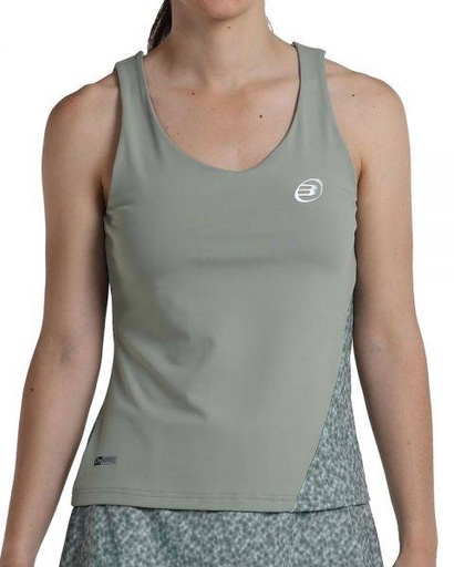 Camiseta Bullpadel Brete 813 Verde Mujer
