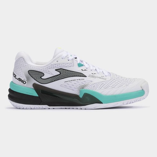 Zapatilla Joma T.Roland 2402 Blanco Negro