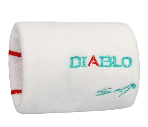 Muñequera Siux Diablo Sanyo Blanca 24