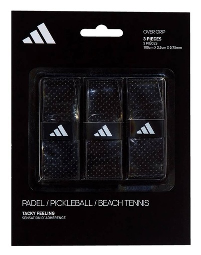 Blister Overgrip Adidas Negro X3