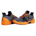ZAPATILLA MUNICH OXYGEN GRIS NARANJA