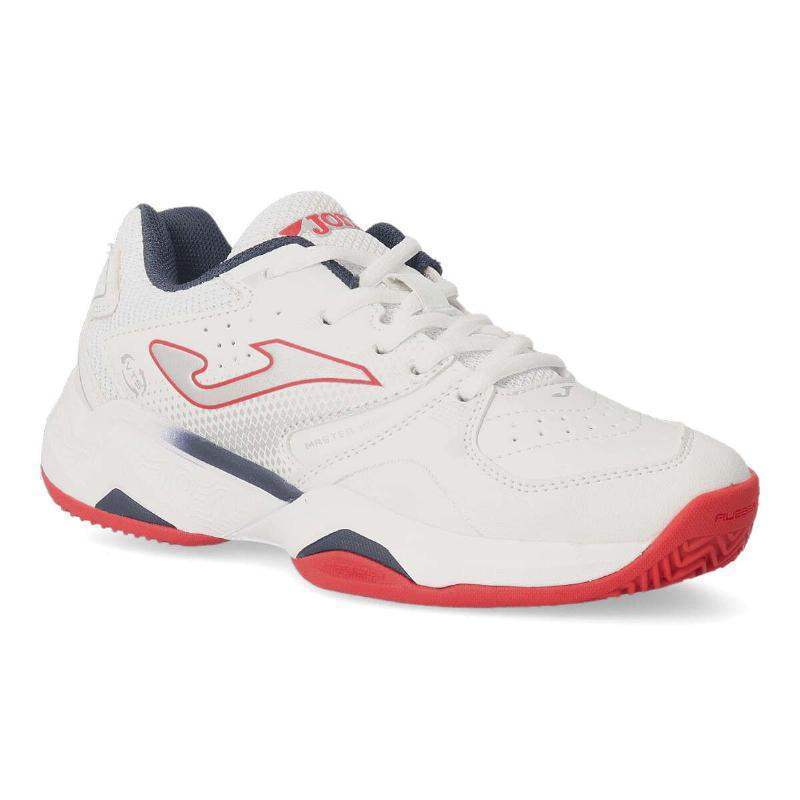 Zapatilla Joma Master 1000 Jr 2302 Blanco Rojo