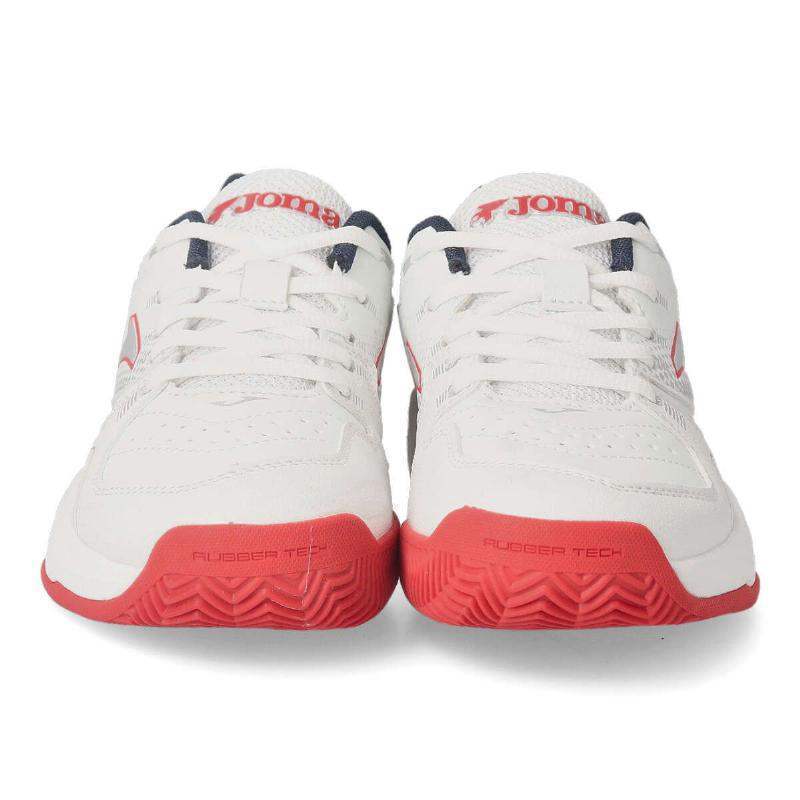 Zapatilla Joma Master 1000 Jr 2302 Blanco Rojo