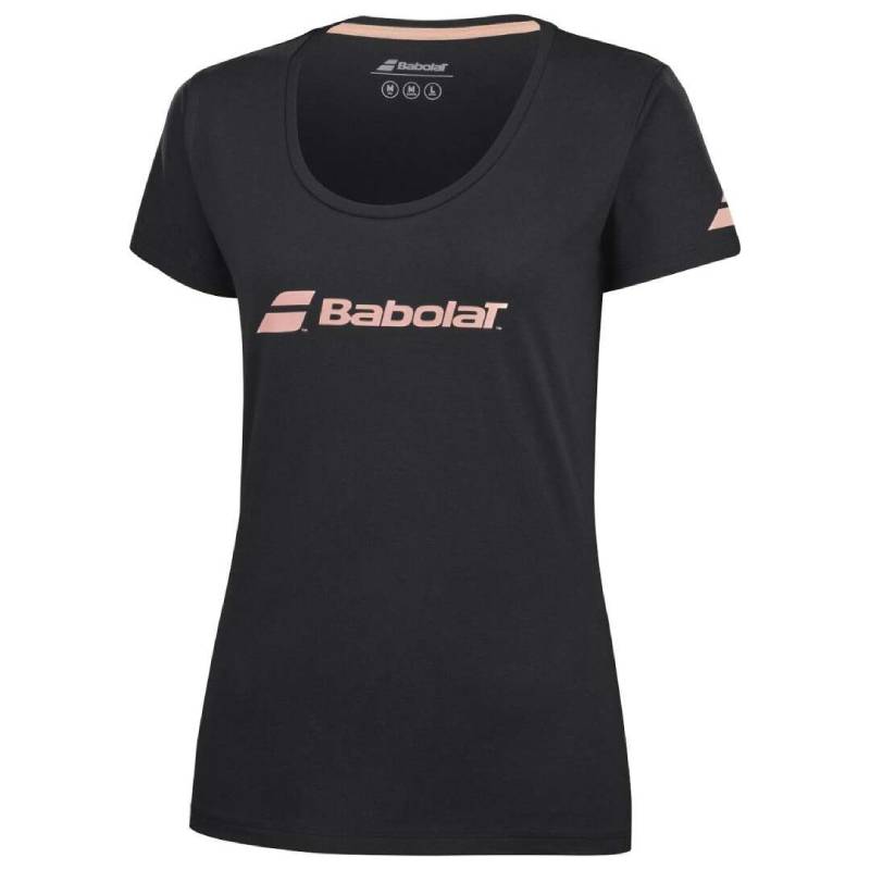 Camiseta Babolat Exs Tee Negro Mujer