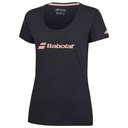 Camiseta Babolat Exs Tee Negro Mujer
