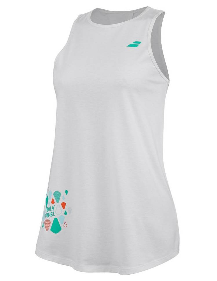Top Babolat Cotton Blanco