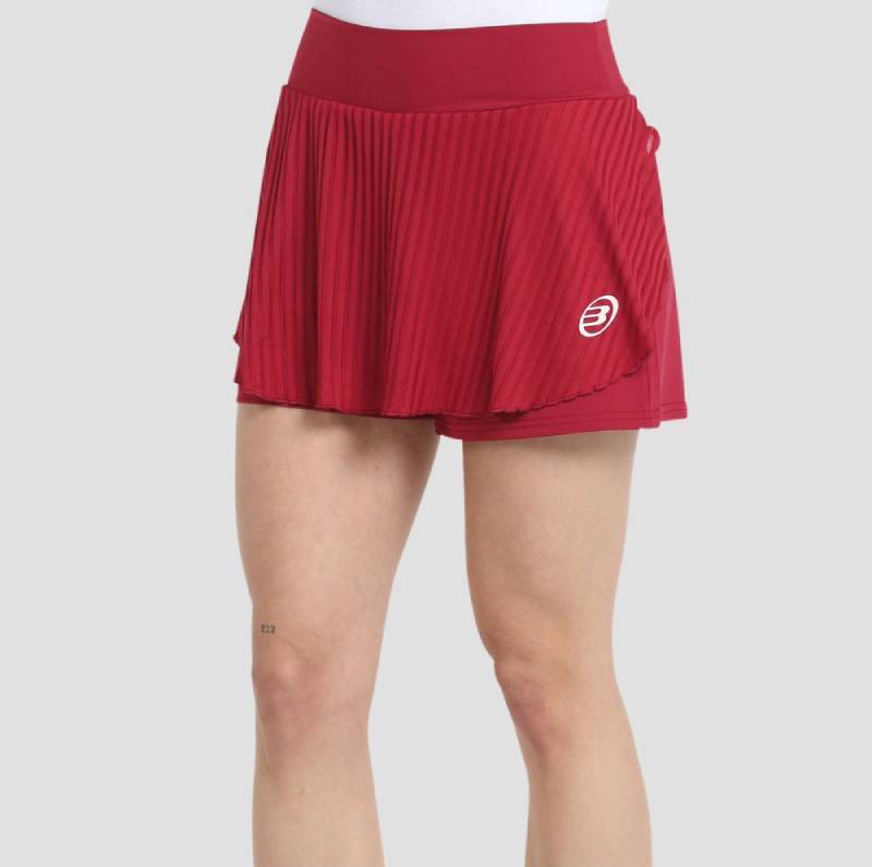 Falda Short Bullpadel Exito 069 Rojo Mujer