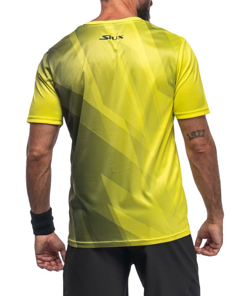 Camiseta Siux Dispel Amarilla Hombre