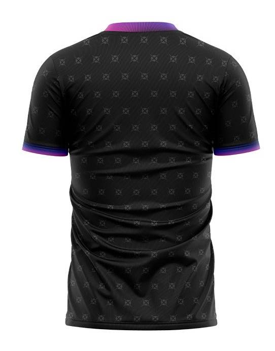 Camiseta Heroes Vanity Uomo Negro