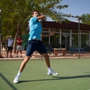 Camiseta Joma Court Sleeve Turquesa Flúor Marino