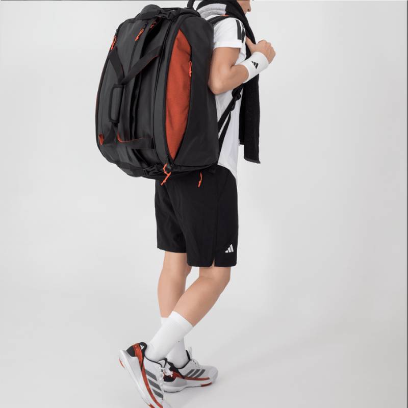 Paletero Adidas Multigame Black/Orange 3.4