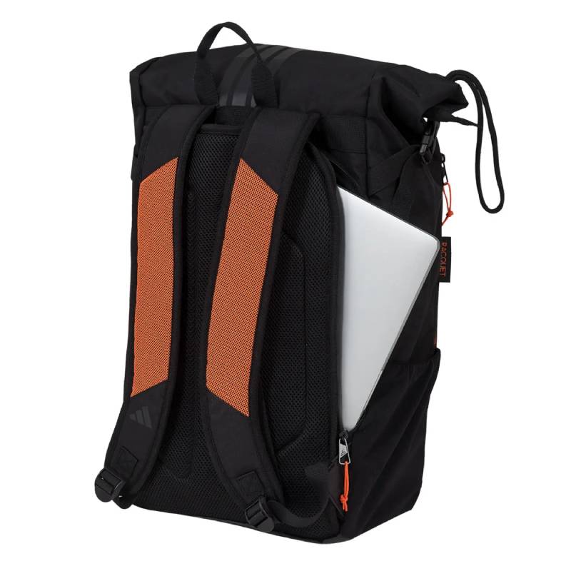 Mochila Adidas Multigame Black/Orange 3.4