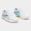 Zapatilla Joma Smash Lady 2532 White Blue