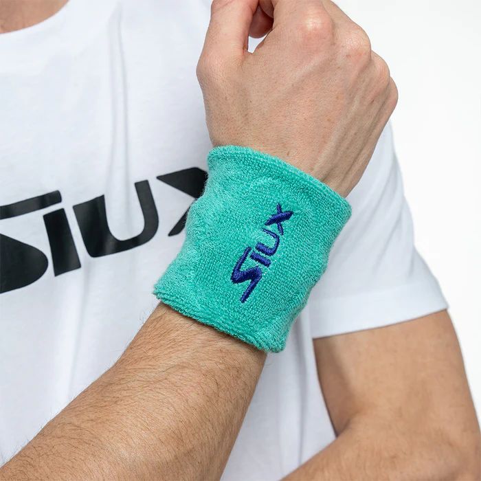 Muñequeras Siux Reveal Turquoise Ss25 Pack 2