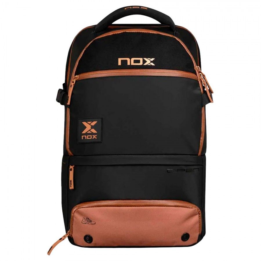 Mochila Nox AT10 Luxury Open Series Negro Marron