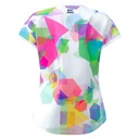 Camiseta  Bidi  Badu  Kaleido Capsleeve Blanco Mix Junior