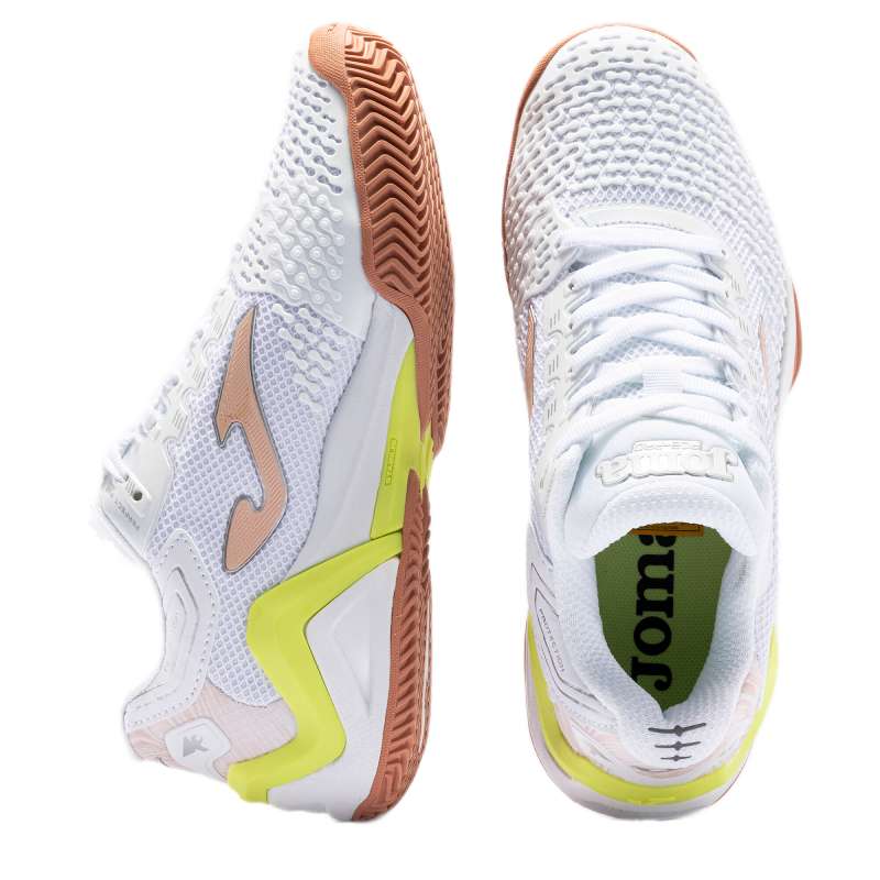 ZAPATILLA JOMA ACE LADY 2302 WHITE ORANGE