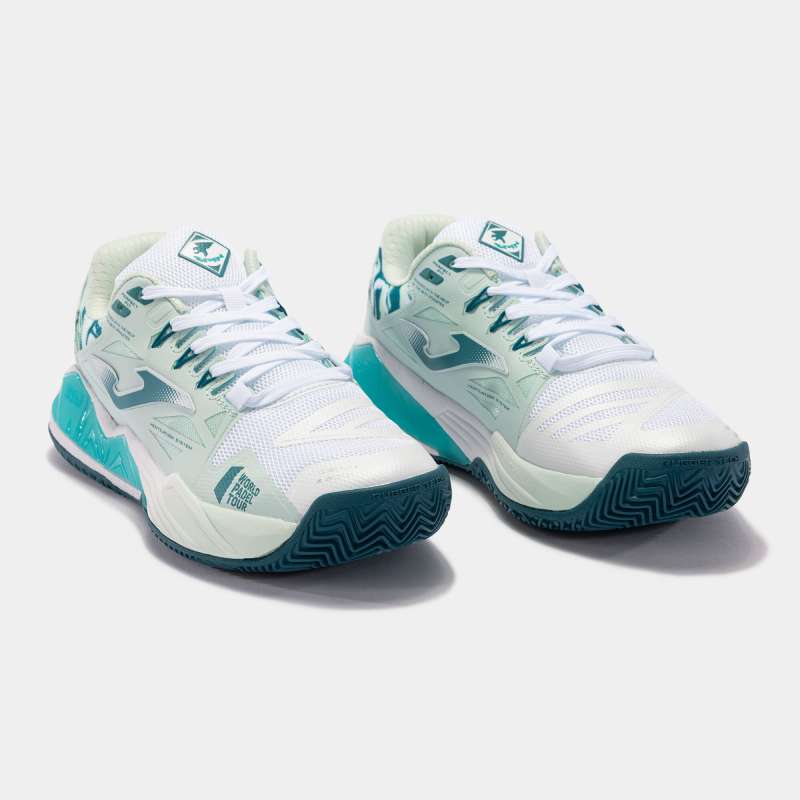ZAPATILLA JOMA T.SPIN LADY 2305 TURQUOISE WHITE