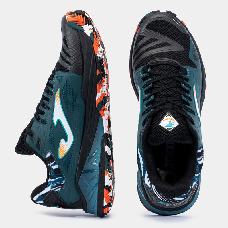 ZAPATILLA JOMA T.SPIN 2301 BLACK PETROLEUM