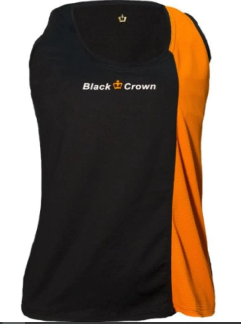 Camiseta Black Crown Berna Naranja Negro 2017 M