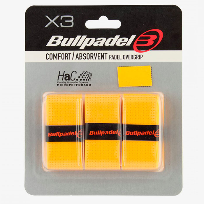 Blister Overgrip Bullpadel 3 Comfort Perforado