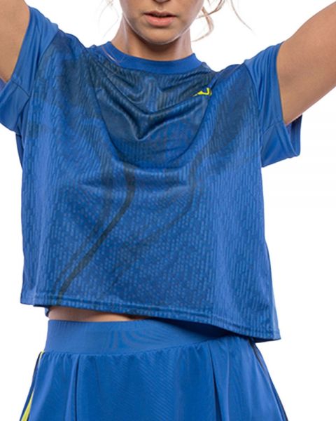 Top Siux Billow Azul Mujer