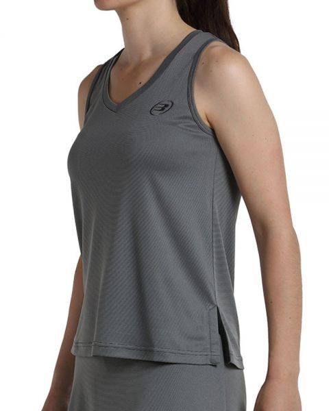 Camiseta Bullpadel Diles 239 Gris Mujer