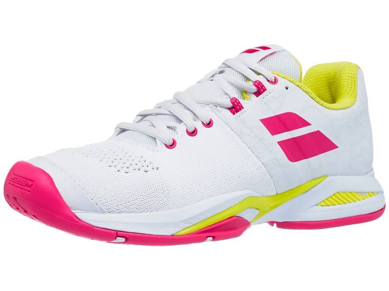 Zapatilla Babolat Propulse Blast Ac Mujer Blanco/Rosa