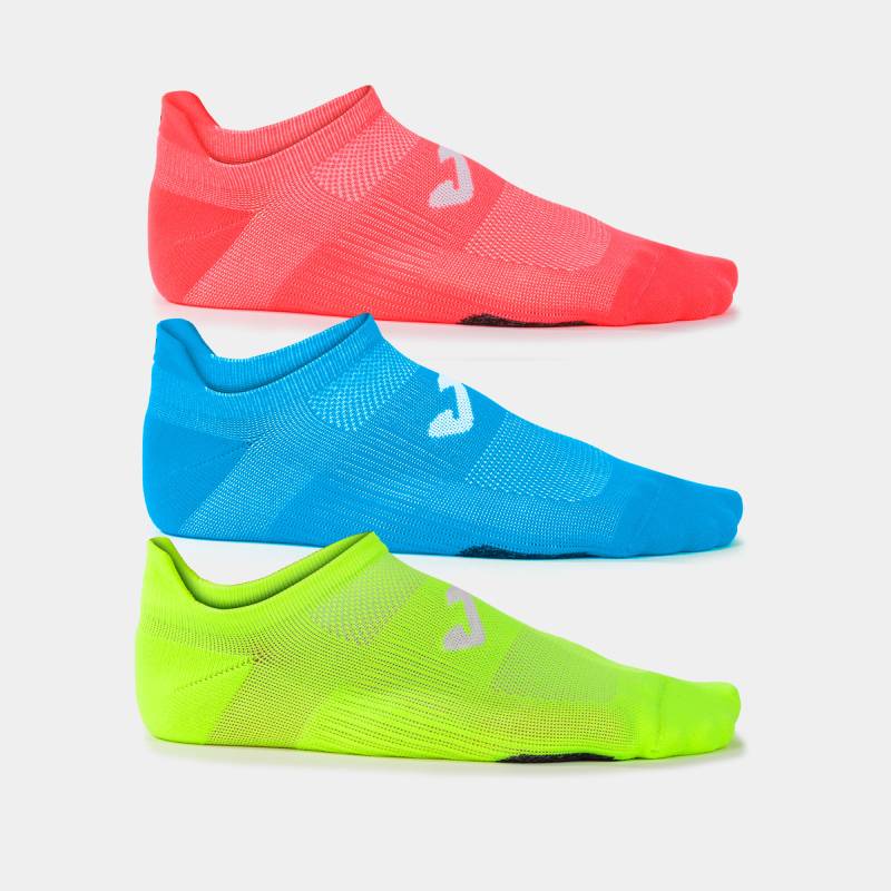 Calcetines Joma Running Night Fluor Colors Pack-3 400776.641