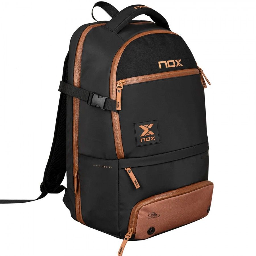 Mochila Nox AT10 Luxury Open Series Negro Marron