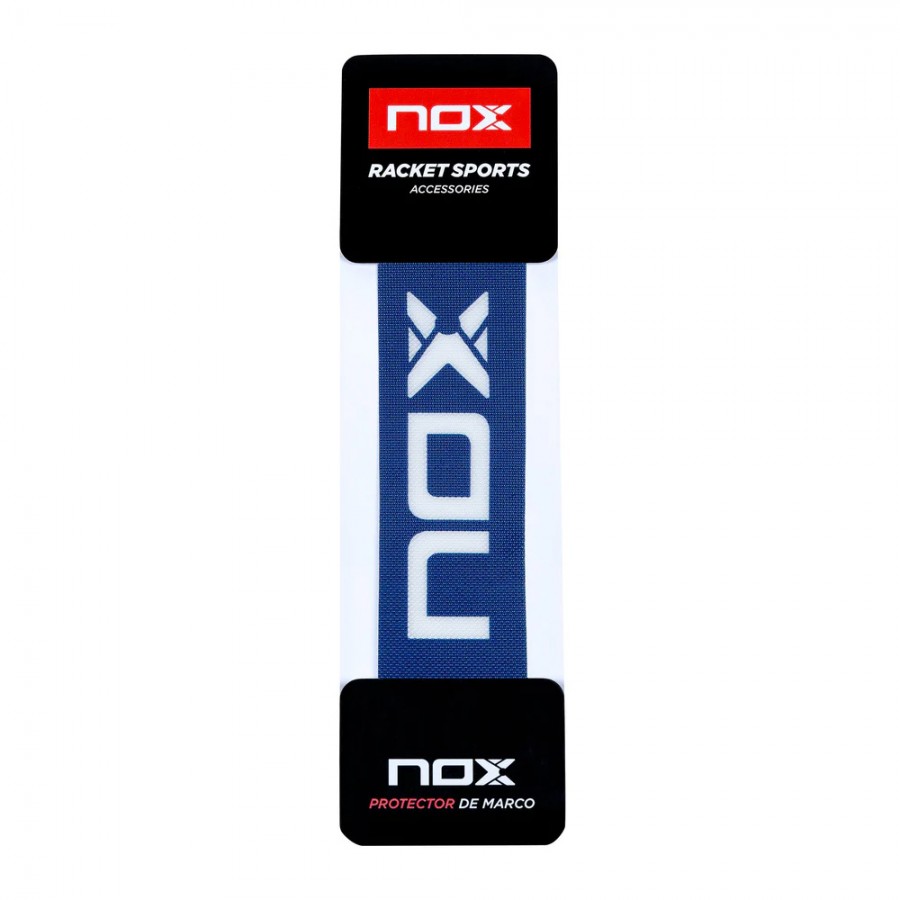 Protector Nox Azul Logo Blanco Texturizado