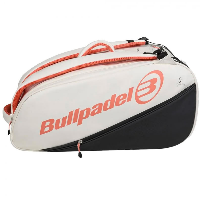 Paletero Bullpadel Élite Blanco Mujer