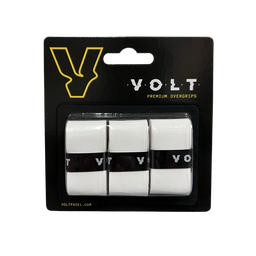 Overgrip Volt Premium White 3 Pack