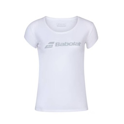 Camiseta Babolat Exs Tee Blanco Mujer