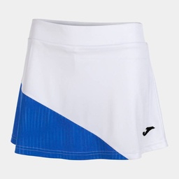 Falda Joma Montreal Blanco/Azul