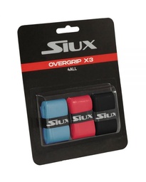 Blister Overgrip Siux For All X3 Liso Multicolor