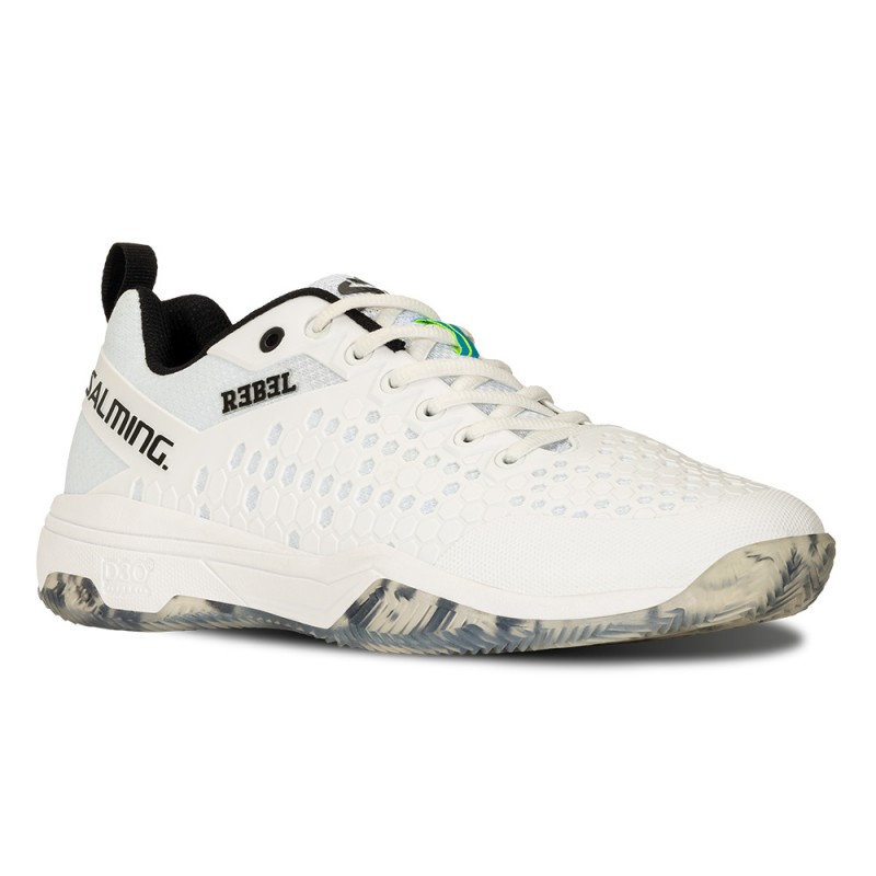 Zapatilla de Padel Salming Rebel Male White Tienda de Padel